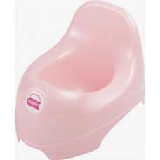 Детский анатомический горшок OkBaby Relax, цвет нежно-розовый Детский анатомический горшок OkBaby Relax, цвет нежно-розовый
